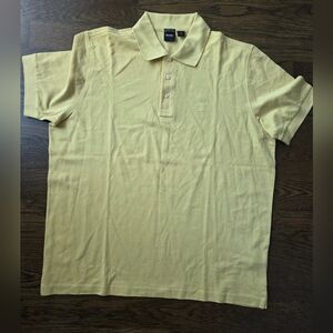 Hugo Boss Men's Yellow Polo Shirt Sz.XL